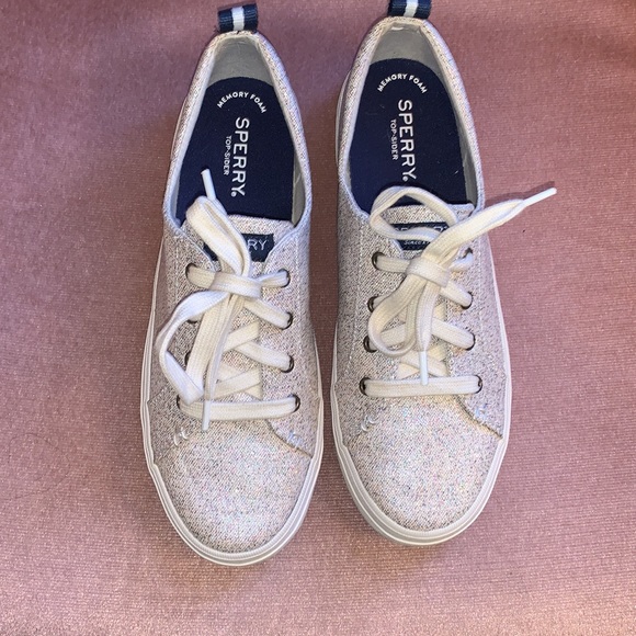 Sperry sparkle low rise sneakers ▪️ - Picture 5 of 6